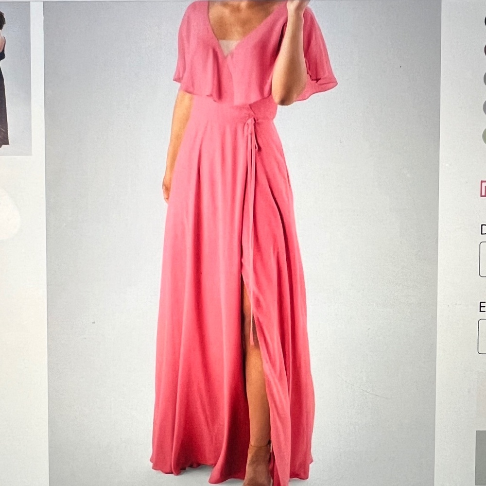 Kennedy Blue Bridesmaid Dress (Courtney Chiffon - Size 8)